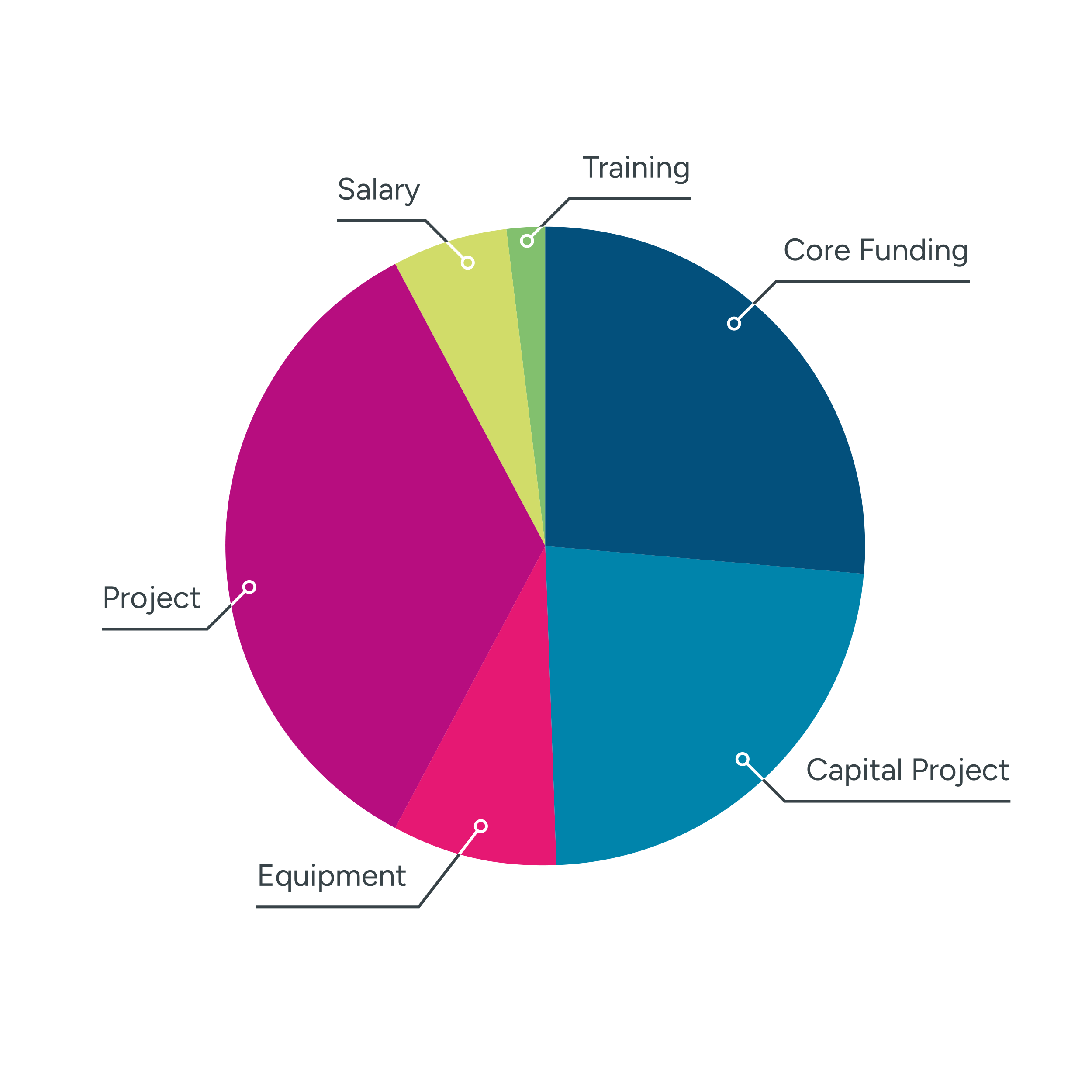 Pie Chart illustation